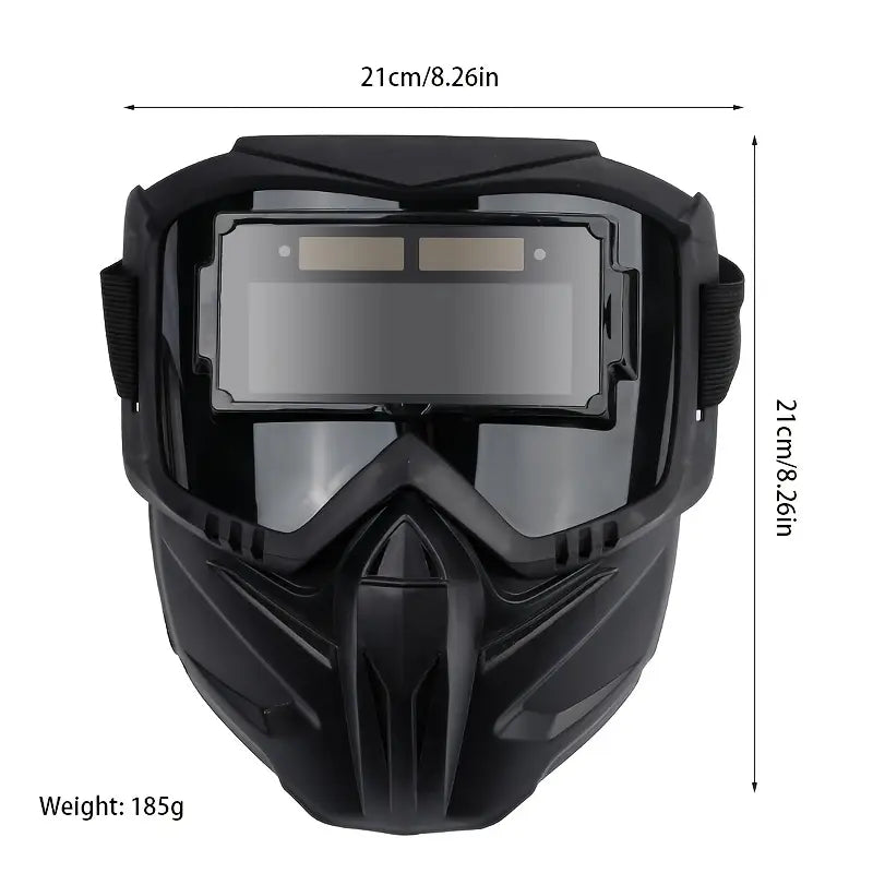 Automatic Dimming Full Face Welding Mask with Thermal Imaging